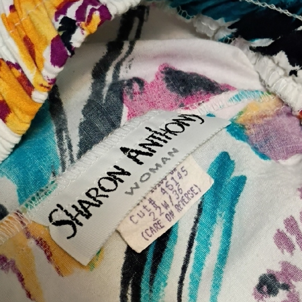 Vintage Vibrant A-Line Skirt - Picture 2 of 4